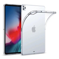 Shockproof Silicone Case For Apple iPad Pro 12.9 6th Generation 2022 Case Clear Back Cover for Pro 12.9 2021 2020 2018 2017 2015