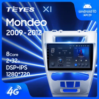 TEYES X1 For Ford Mondeo 2009 - 2012 US EDITION Car Radio Multimedia Video Player Navigation GPS Android 10 No 2din 2 din dvd