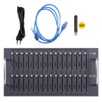 EG91-NAX USA Special Module Multi SIM 32 Port Modem 4G Lte GSM Modem USB 2.0 BUlK SMS Modem Support AT Command/Change IMEI SMS