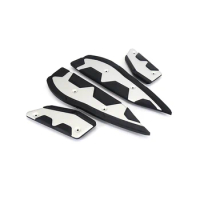 Motorcycle Footrest Foot Pads Pedal Plate Pedals for Yamaha X-MAX 125 250 300 400 XMAX125 XMAX250 XMAX300 2017-2022
