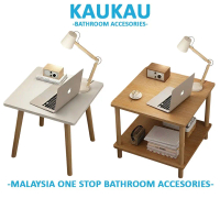 KAUKAU Meja SIsi Katil Modern Minimalist Bedside Table Compact Storage Rack Small End Table Small Co