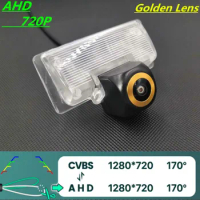 AHD 720P/1080P Golden Lens Car Rear View Camera For Nissan Teana 2003-2018 Tiida Altima Sentra B17 Reverse Vehicle Monitor