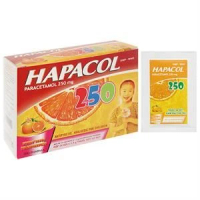 Bột sủi Hapacol 250 giảm đau, hạ sốt