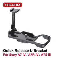 Falcam F22 F38 Quick Release L Bracket Plate Hand Grip with Cold Shoe Arca Swiss For Sony A7 IV A7R IV Α7S III A7M4 A7S3 Camera