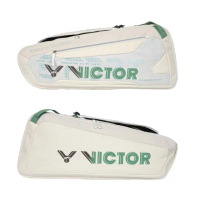 【VICTOR 勝利體育】6支裝拍包-側背拍包袋 羽毛球 裝備袋 手提 手拿 勝利(BR5223LG)