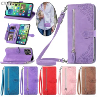 Luxury Wallet Leather Case For Huawei Honor X9A X8A X7A X6 X8 X9 X20 SE X30 X40 Honor 80 GT 50 Pro Nova 9 SE Flip Phone Cover