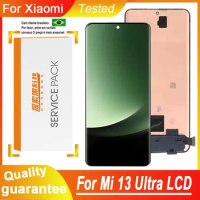 6.73 inches Tested AMOLED Display For Xiaomi 13 Ultra LCD Screen Touch Panel Digitizer For Xiaomi 13 Ultra Screen Display Part