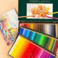 Faber Castell Polychromos 12/24/36/60/72/120 Colors Professional Oily Colored Pencils Artist Pencil For Drawing Supplies 1100