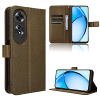สำหรับ เคสฝาพับ, สำหรับ OPPO A60 4G, สไตล์กระเป๋าสตางค์, ทำจากหนัง PU, ฝาหลัง, เหมาะสำหรับ OPPO A60 