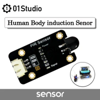 01Studio Human Body Infrared Sensor PIR Senor Detector Module for pyBoard MicroBit Micropython Devel