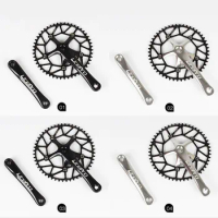 Litepro Hollow BMX Folding Bicycle Crankset Bcycle Ultralight 130 BCD 50T 52T 54T 56T 58T Bicycle Chain wheel Chainring