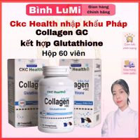 Collagen glutathione CKC Health hỗ trợ đẹp da giảm sạm - collagen GC hộp 60 viên
