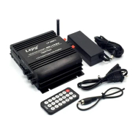 Bluetooth 45w Hi-Fi Stereo Power Amplifier USB.SD.DVD.CD.FM.MP3 Digital Player