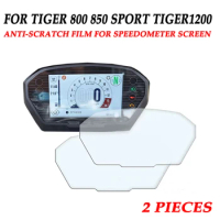 Cluster Scratch Protection Film Screen Protector For Triumph Tiger 800 850 1200 DAYTONA 765 Speed Street Triple R RS Accessories