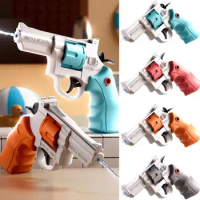 Summer Mini Water Gun Pistol For Kids Outdoor Beach Play Manual Revolver Automatic Water Toy For Boys Sports Gifts