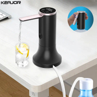 Pam Pam Botol Gelen Elektrik, Boleh Dilipat, Dispenser Air Automatik, 19 Liter Botol, Boleh Dicas Se