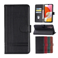 Wallet Case For Samsung Galaxy A14 SM-A145F 6.60" чехол Flip PU Leather Stand Card Holder Cover For Samsung Galaxy A14 корпус