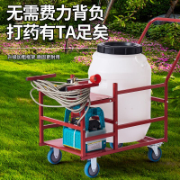 免運 可開票 家用手推車便攜式洗車小推車農用打藥車農村搬運推車拉貨承重拉車
