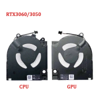 NEW ORIGINAL Laptop CPU GPU Cooling Fan For DELL G15 5510 5511 5515 2021 RTX3050 RTX3060 RTX3070 CN-0203MH