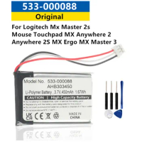 Original Battery 533-000088, AHB303450 For Logitech Mx Master 2s Mouse Touchpad MX Anywhere 2 Anywhere 2S MX Ergo MX Mas