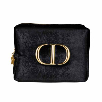 Dior 迪奧 黑色刷毛化妝包