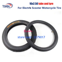 Free Shipping Good Reoutation 16x2.50 64-305 Tire and Inner Tube Fit Small BMX ,Scooters and Electric Bikes Kids Bikes