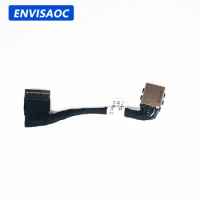 DC Power Jack with cable For Dell Inspiron 15 G7 7577 7588 7587 V7570 V7580 laptop DC-IN Charging Flex Cable 0XJ39G DC301010Y00
