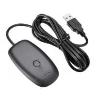 Wireless Bluetooth-compatible handle receiver Game console handle to PC game signal receiver USB interface for Xbox 360