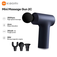 Xiaomi Mijia Mini Massage Gun 2C Electric Muscle Fascia Relax Massager Pain Relief Fitness Fascial Gun Massage Vibrators