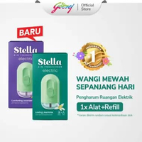 Stella Air Freshener Electric Set - Pengharum Pewangi Ruangan Elektrik Lavender & Jasmine