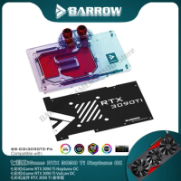 Barrow 3090Ti Water Block for Colorful RTX 3090TI Neptune/Vulcan OC Graphics Card VGA Watercooler 5V ARGBBS-COI3090TZ-PA