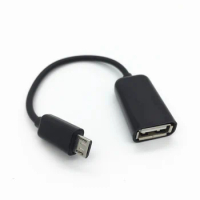 USB Host OTG Adapter Cable Cord for Samsung Galaxy S3 Mini SM-G730 A SM-G730v S5 Mini SM-G800 SM-G870 Tab 3 SM-T3100 ZWYXAR