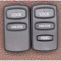 10PCS Remote Contro Key Shell Fob Key Case Cover 2/3 Buttons For Mitsubishi Lancer Outlander Pajero V73 Galant Montero Sport
