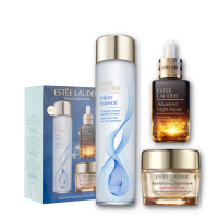 Estee Lauder 雅詩蘭黛 多效抗衰老三件套裝(原生液200ml+第七代小棕瓶精華50ml+智妍膠原霜清爽面霜75ml)(A) 200ml+50ml+75ml
