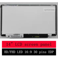 14" Slim LED matrix For Lenovo thinkpad L460 T460 E470 T470 T480 L480 L490 laptop lcd screen panel Display Replacement