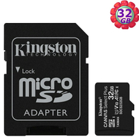 KINGSTON 32GB 32G microSDHC【100MB/s-Plus】microSD SDHC micro SD UHS U1 TF C10 Class10 SDCS2/32GB 金士頓 手機記憶卡【序號MOM100 現折$100】