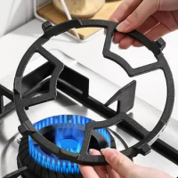 Universal Iron Wok Pan Support Rack Stand Nonslip Stove Wok Stand Electric Stove Cast Iron Wok Stand Rack Set Cookware Tool