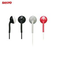 《SANYO》三洋立體聲入耳式耳機 ERP-03 紅色