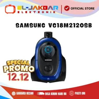 SAMSUNG VC18M2120SB Vacuum Cleaner 380 W Canister Anti-Tangle Cyclone Force