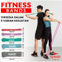 SPEEDS Tali Karet Yoga Fitness Loopbands Resistance Bands Anti Slip Loop Bands Karet Fitness Elastis