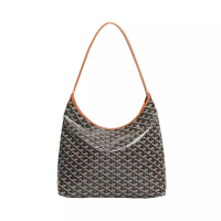 Goyard Bohème PM Hobo Bag Black Tan
