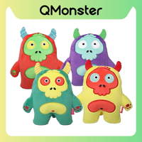 【Q-MONSTER】絨毛發聲玩具 骷髏鴨系列 狗玩具 發聲玩具 寵物玩具 毛絨玩具  Q MONSTER