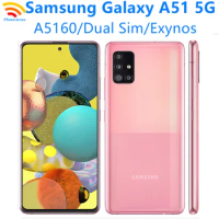 Original Samsung Galaxy A51 5G A5160 Dual SIM Global Version 6.5" 8GB+128GB ROM Octa Core NFC Unlocked 5G