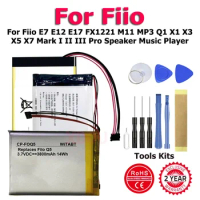 XDOU FiioE12 FiioQ1 AEC404677 Battery For Fiio E7 E12 E17 FX1221 M11 MP3 Q1 X1 X3 X5 X7 Mark I II III Pro Speaker Music Player