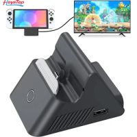 HEYSTOP Switch Docking Station for Nintendo Switch / Switch OLED Charger, Switch Dock Portable Charging Station for Nintendo