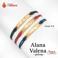 Gelang Emas Anak Tali Valena Animals Marva 10K J5 Ismoyo
