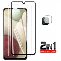 2 In 1 Camera Glass for Samsung A12 Phone Screen Protectors Protective Glass on For Galaxy A12 Samsunga12 A125 Light Film Glas