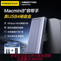 品勝USB4硬盤盒M.2移動nvme兼容雷電4/3固態硬盤SATA外接盒子40Gb