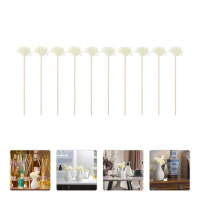 Reed Diffuser Sticks Flower Rattan Fragrance Essential Oil Aroma Refill Home Office Car