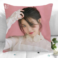 New Custom IU Pillowcases Printed Square Pillowcase Home Decorative Zipper Pillow Cover 35X35cm40X40cm(One Side)